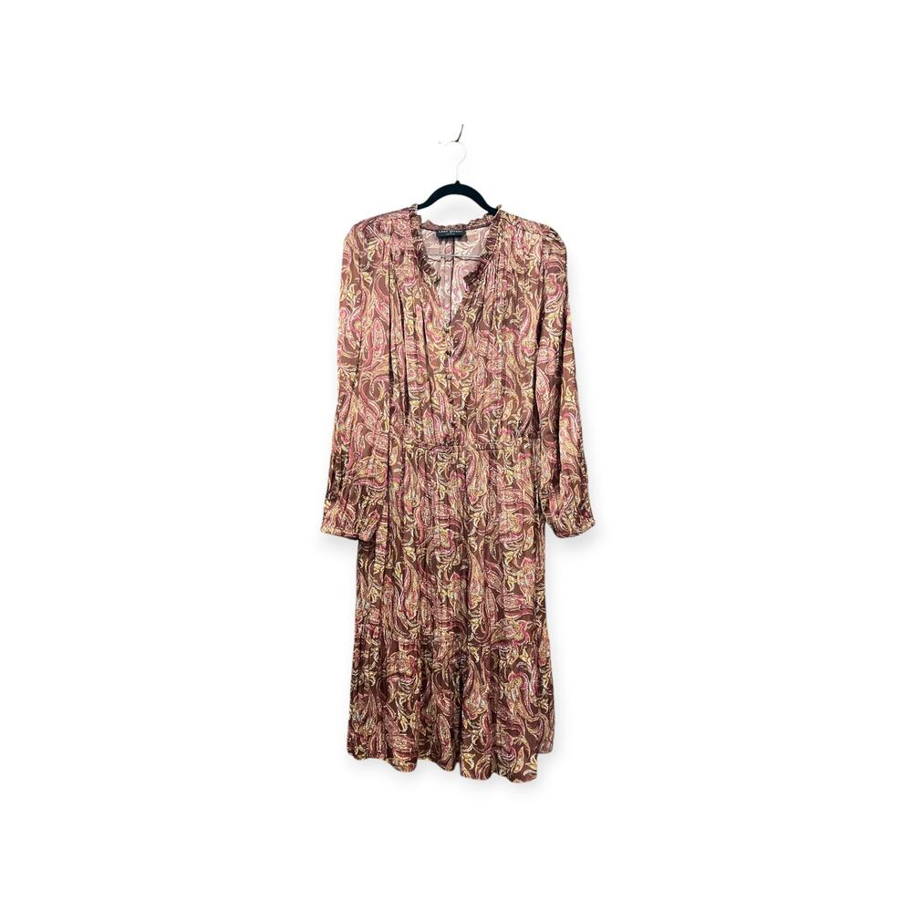 Lane Bryant Dress Women 18 Paisley